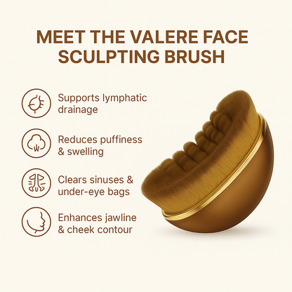 Valere Lymphatic Drainage Face Brush