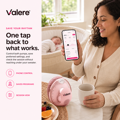 Heated Wearable Breast Pump