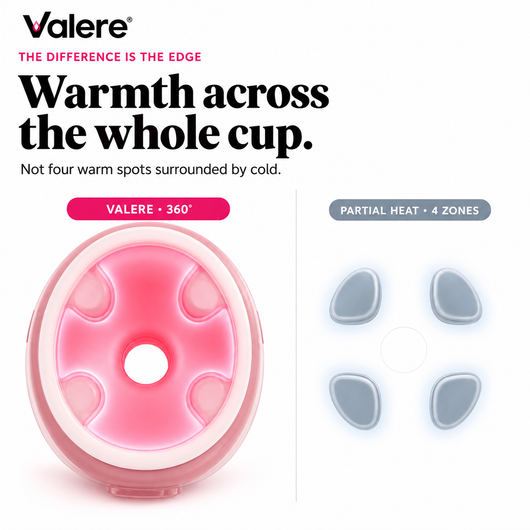 Heated Wearable Breast Pump