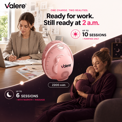 Heated Wearable Breast Pump