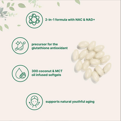 NAC 600 Mg & NAD Daily Supplement