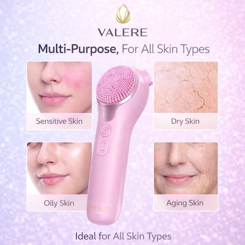 Electric Facial Cleansing Brush