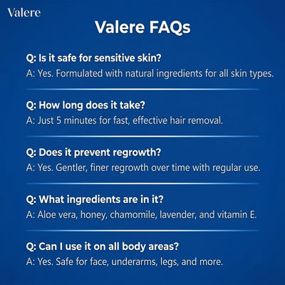 Valere Gentle Depilatory Cream
