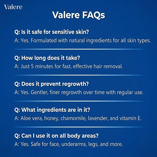 Valere Gentle Depilatory Cream