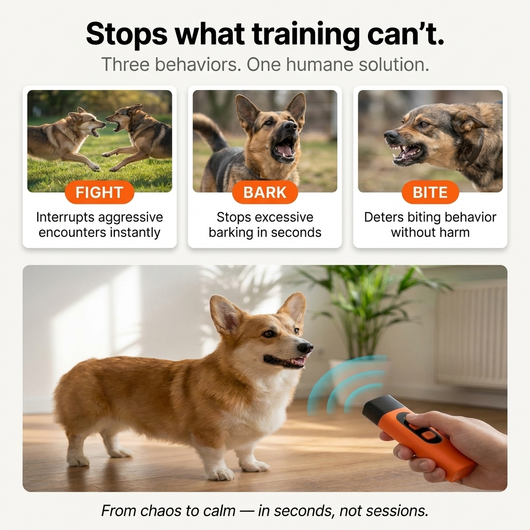 Ultrasonic Dog Bark Control Device