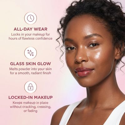 Powder Melt Glass Setting Spray